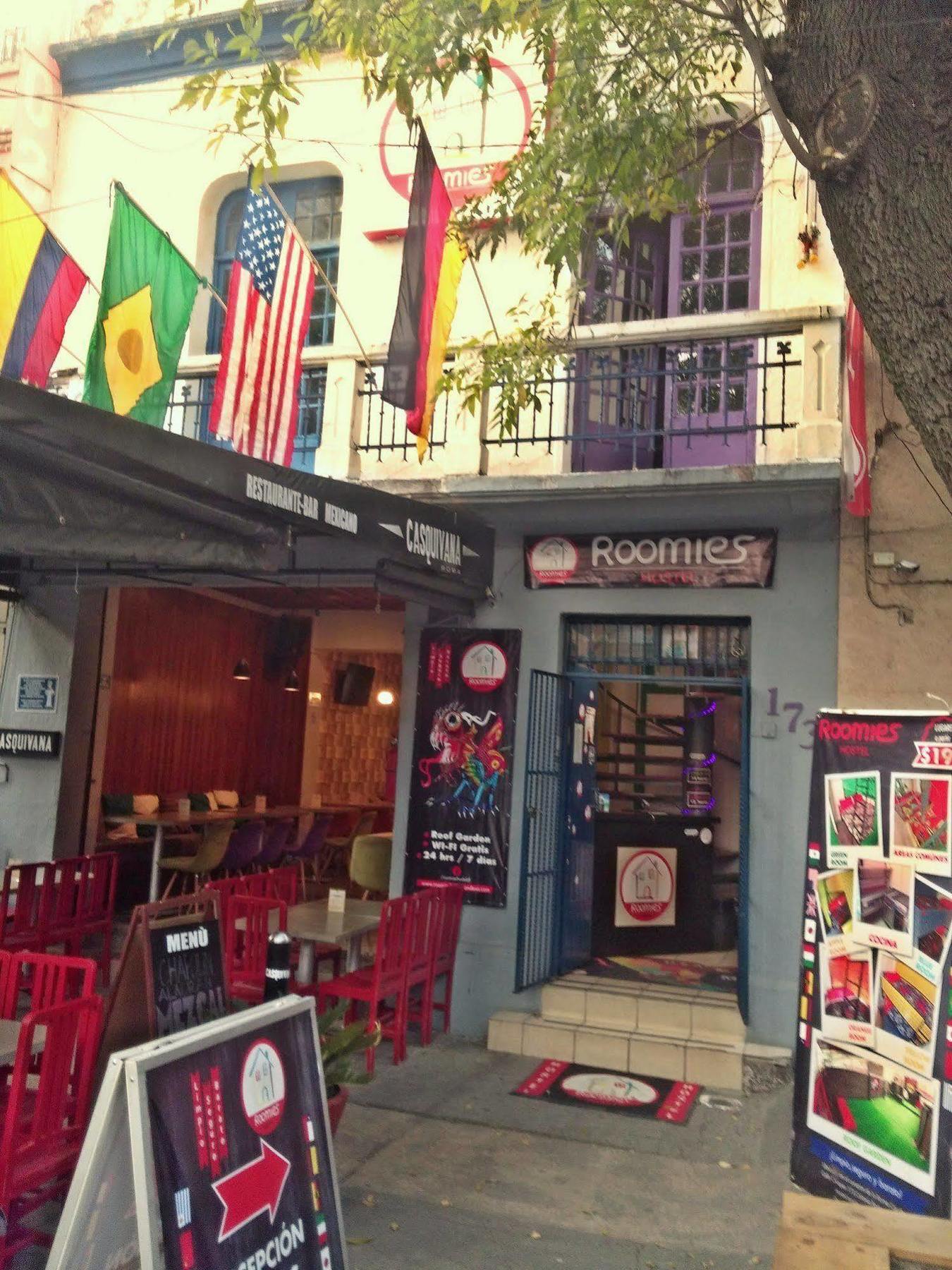 Roomies Hostel Roma Mexico City Ngoại thất bức ảnh
